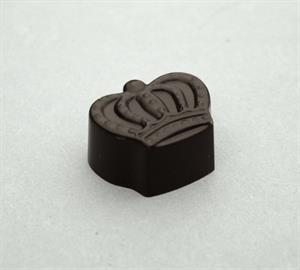 Chokoladeform med krone